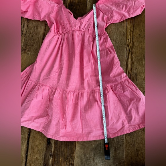 NWT Shore Davina Pink Bubble Mini Dress ~ Small ~ 💖 - Picture 9 of 10